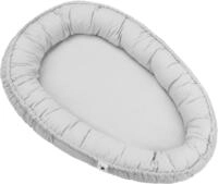 Julius Z&ouml;llner Kuschelnest NIDO, Musselin grau, Made in Germany