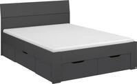 rauch Bett Einzelbett Doppelbett Stauraum FLEXX Breiten 90/140/180 cm, Einzelbett