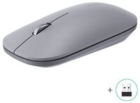 UGREEN Kabellose Maus - Laser - 4000 DPI - 2 Silent-Tasten - Grau Maus