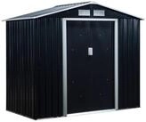 Outsunny Ger&auml;tehaus Ger&auml;tehaus, BxT: 213x130 cm, (Set, 1 St., 1 x Ger&auml;tehaus), mit