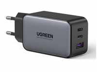 UGREEN GaN Ladegerät 2x USB Type C / 1x USB 65W Power Delivery grau...