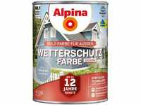 Alpina Farben Wetterschutzfarbe 2,5 l silbergrau