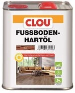 CLOU Holz&ouml;l Clou Fu&szlig;boden Hart&ouml;l 3 L teak