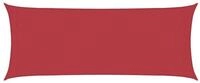 vidaXL Sonnensegel Sonnensegel 160 g/m&sup2; Rot 2x4,5 m HDPE, (1-tlg)