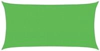 vidaXL Sonnensegel Sonnensegel 160 g/m&sup2; Hellgr&uuml;n 2,5x4,5 m HDPE, (1-tlg)
