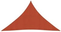 vidaXL Sonnensegel 35 x 35 x 49 m Sonnensegel 160 g m&sup2; Terrakottarot...