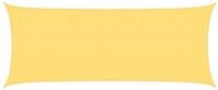 vidaXL Sonnensegel Sonnensegel 160 g/m&sup2; Beige 2x4,5 m HDPE, (1-tlg)