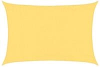 vidaXL Sonnensegel Sonnensegel 160 g/m&sup2; Beige 3,5x5 m HDPE, (1-tlg)