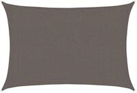 vidaXL Sonnensegel 2 x 3 m Sonnensegel 160 g m&sup2; Anthrazit 2x3 m HDPE...