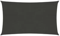 vidaXL Sonnensegel 3 x 5 m Sonnensegel 160 g m&sup2; Anthrazit 3x5 m HDPE...