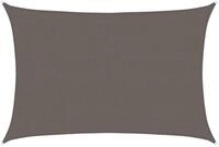 vidaXL Sonnensegel 4 x 6 m Sonnensegel Sonnenschutz Schattensegel HDPE Rechteckig 4x6