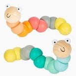 Small Foot Greifspielzeug Drehwurm Pastell 2er Set (Spar Set, 2-tlg., packung),