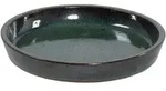 Dehner Blumentopf Untersetzer, Keramik, glasiert, gr&uuml;n gr&uuml;n 4 cm