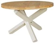 Wohnling Esstisch WL5.056 Esszimmertisch rund &Oslash; 120 cm Akazie Massiv-Holz