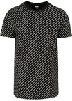 URBAN CLASSICS T-Shirt Urban Classics Herren Allover Logo Tee (1-tlg)