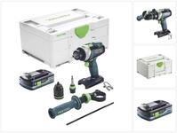 FESTOOL Akku-Schlagbohrschrauber TPC 18/4 I-Basic Akku Schlagbohrschrauber 18 V...