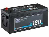 ECTIVE ECTIVE 12v 180Ah Blei Gel Deep Cycle Batterie für Solar Batterie, (12 V...