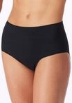 Maxislip SCHIESSER "Invisible Soft", Damen, Gr. 36, schwarz (000, schwarz),