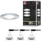 Paulmann LED Wandleuchte LED Einbauleuchte 3-Step-Dim Nova Basisset starr IP44...