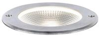 Paulmann LED Einbauleuchte Floor IP67 120mm 3000K 6W 580lm 230V Edelstahl, Aluminium,