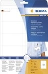 HERMA Etiketten HERMA 9011 Einsteck-Namensschilder SPECIAL 90 x 54 mm wei&szlig; 250...