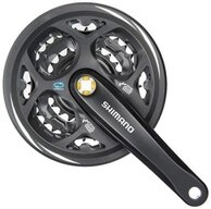 Shimano Fahrradkurbel Kurbelgarnitur Logo FC-M311, 175mm,42x32x2...