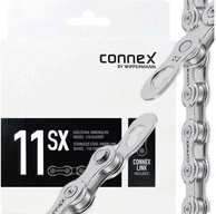 Connex Fahrradkette Connex Wippermann Kette 11SX 1/2"" x 11/128""" 118 Glieder...