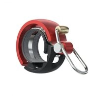 Knog Fahrradklingel Knog Fahrradklingel Oi Luxe klein 22.2mm schwarz rot