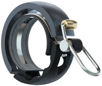 Knog Fahrradklingel Knog Oi Luxe Large black/grey, 23.8-31.8mm