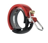 Knog Fahrradklingel Knog Oi Luxe Large black/red, 23.8-31.8mm