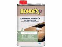 Bondex Holzöl ARBEITSPLATTEN-ÖL, Farblos, 0,5 Liter Inhalt
