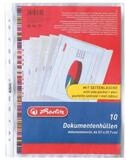 Herlitz Prospekth&uuml;lle Pelikan 5896204 Dokumentenh&uuml;llen 10er PP