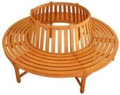 Sedex Baumbank Sedex Baumbank Rundbank Kentucky aus Eukalyptusholz 208cm