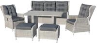 bellavista - Home&Garden&reg; Garten-Essgruppe &raquo;Canelli&laquo; Dininglounge Set Sitzgruppe
