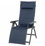 Siena Garden Relaxsessel Camping Relax + PREMIUM blau Alu/ 2D Mesh
