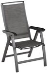 KETTLER Gartenstuhl FORMA II Multipositionssessel anthrazit / graphit