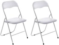 CLP Klappstuhl Felix (2er Set), klappbar, pflegeleicht, gepolstert