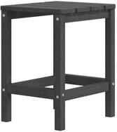 vidaXL Gartentisch Garten Adirondack-Tisch Anthrazit 38x38x46 cm HDPE (1-St)