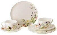 Rosenthal Geschirr-Set Rosenthal Brillance Set, Bone China, Bone China