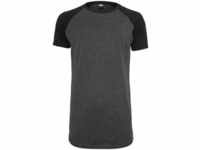 URBAN CLASSICS T-Shirt Urban Classics Herren Shaped Raglan Long Tee (1-tlg),...