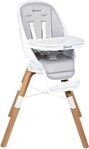 BabyGo Hochstuhl Carou, wei&szlig;, Sitz um 360&deg; drehbar