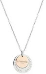 Liebeskind Berlin Kette mit Anh&auml;nger Logo Basic Edelstahl