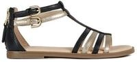 Geox J SANDAL KARLY GIRL Riemchensandale Sommerschuh, Festtagsschuh mit