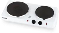 Hyundai Doppelkochplatte EP310W, 2500W, 2 Gussplatten: &Oslash; 18,5 cm/1500W, 15,5 cm