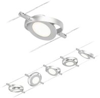 Paulmann Deckenleuchte Paulmann 94414 Seil-Komplettsystem LED fest eingebaut LED