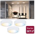 Paulmann Unterschrankleuchte Clever Connect Disc 3x2,1W 12 VADC 2700-6500K 12V Wei&szlig;