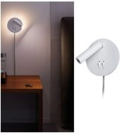 Paulmann Wandleuchte LED Wandleuchte in Wei&szlig; und Chrom 4W 240lm, LED