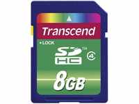 Transcend SDHC Karte 8 GB Class 4 Speicherkarte