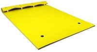 COSTWAY H&auml;ngematte Schwimmmatte, Schwimminsel, 300kg Tragkraft