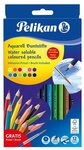 Pelikan Buntstift Aquarell-Buntstifte inkl. Haar-Pinsel 3mm VE=12 Farben